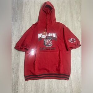 South Carolina Gamecocks Mitchell & Ness Hooded Sweatshirt Men’s Size Large Red